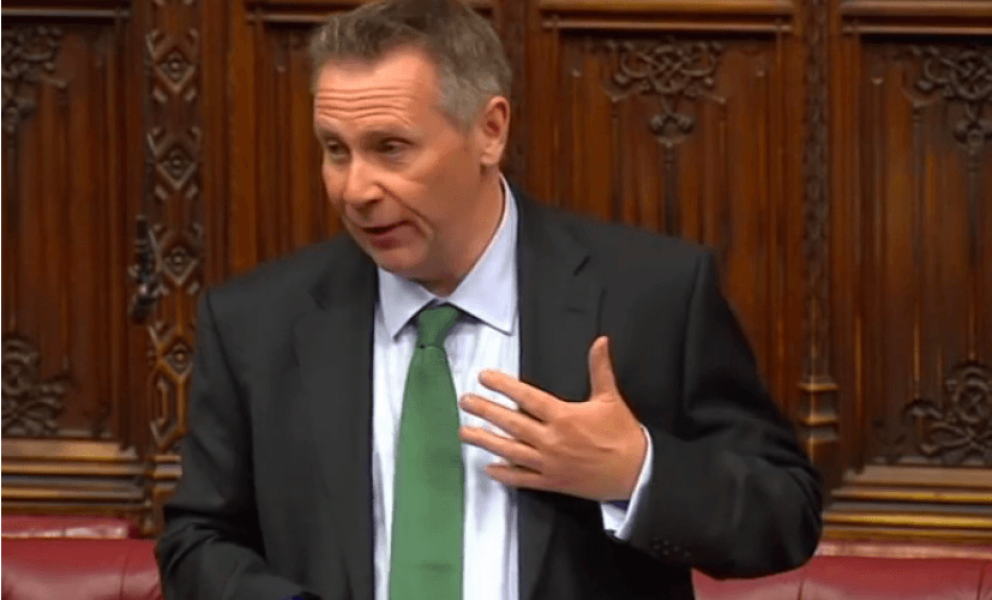 Lord Black Speaking