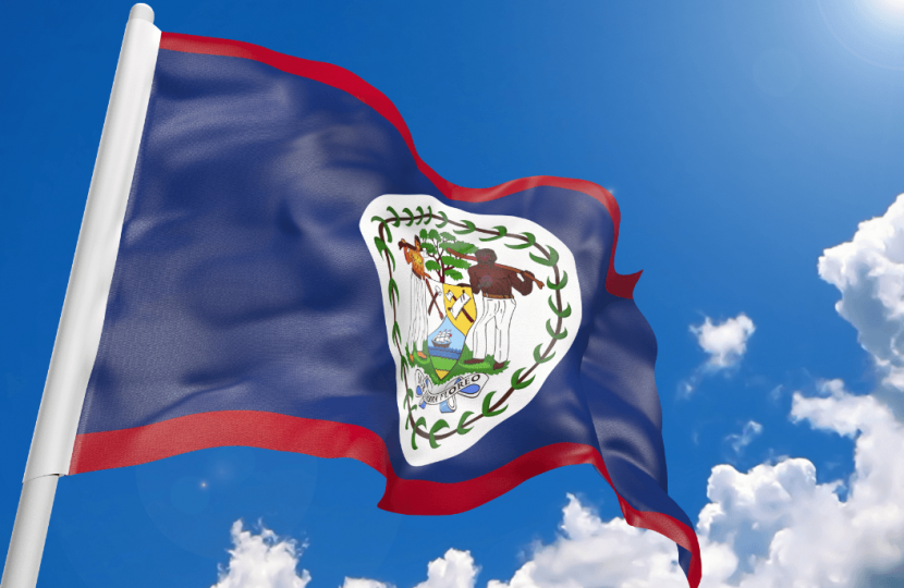 Belizean flag